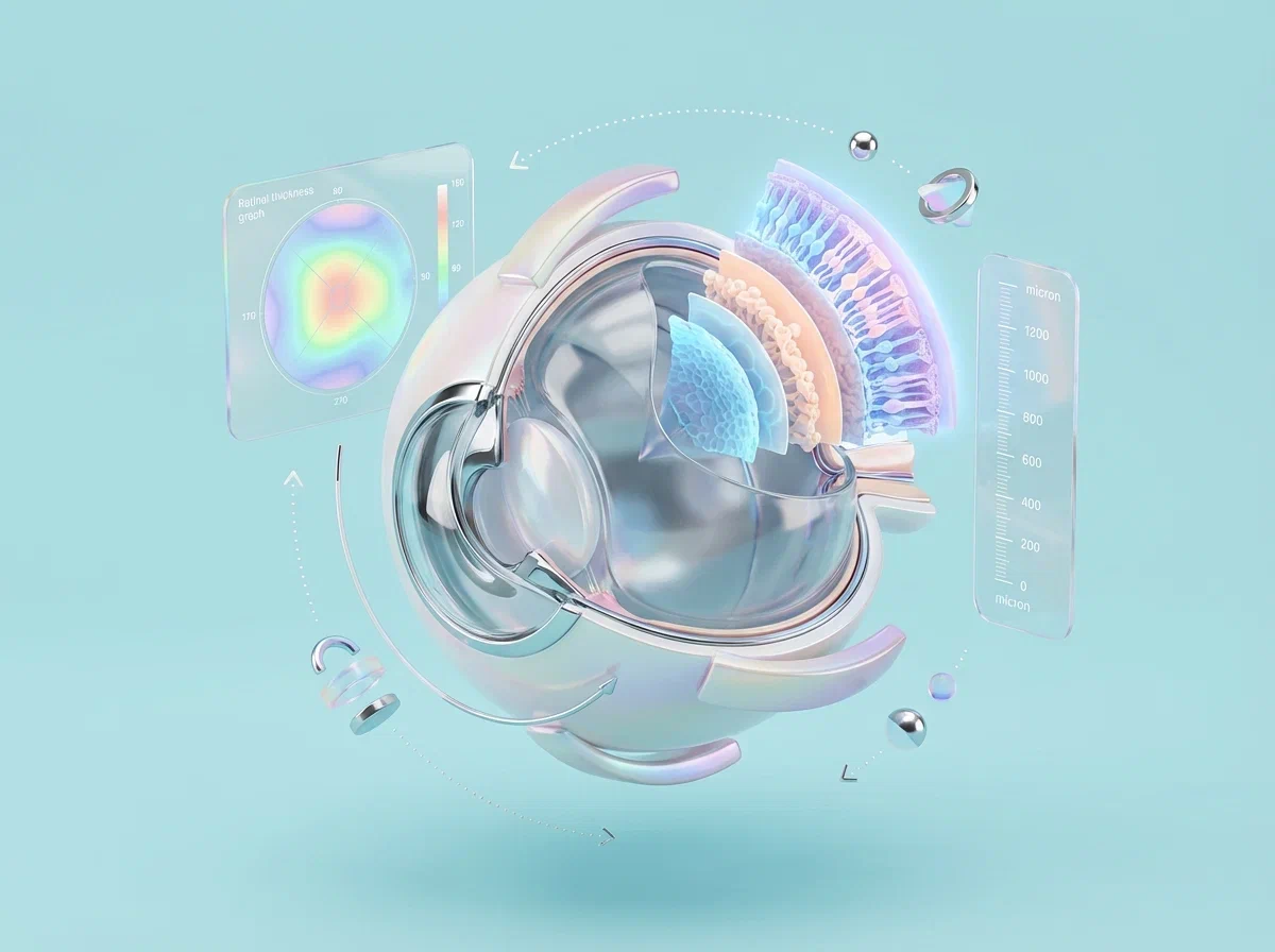 Оптическая когерентная томография (ОКТ) в рутинной практике терапевта: Что искать и когда направлять к офтальмологу?