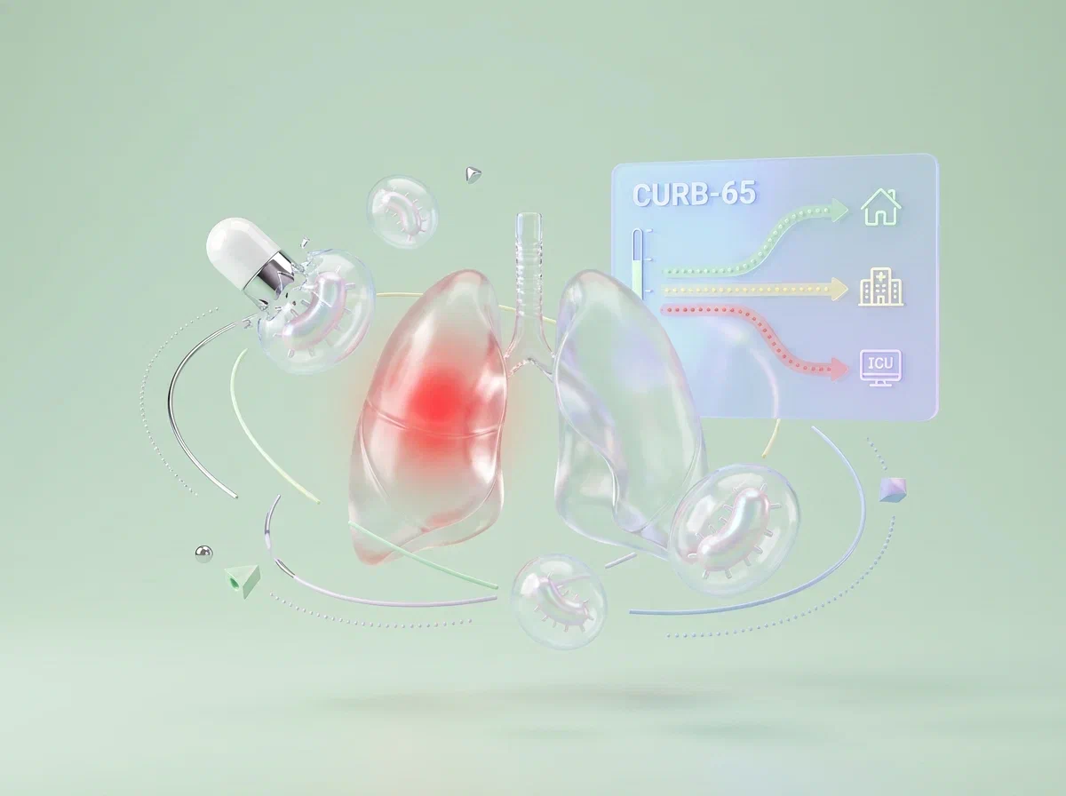 Внебольничная пневмония: алгоритм эмпирической антибиотикотерапии с учетом региональных данных о резистентности возбудителей